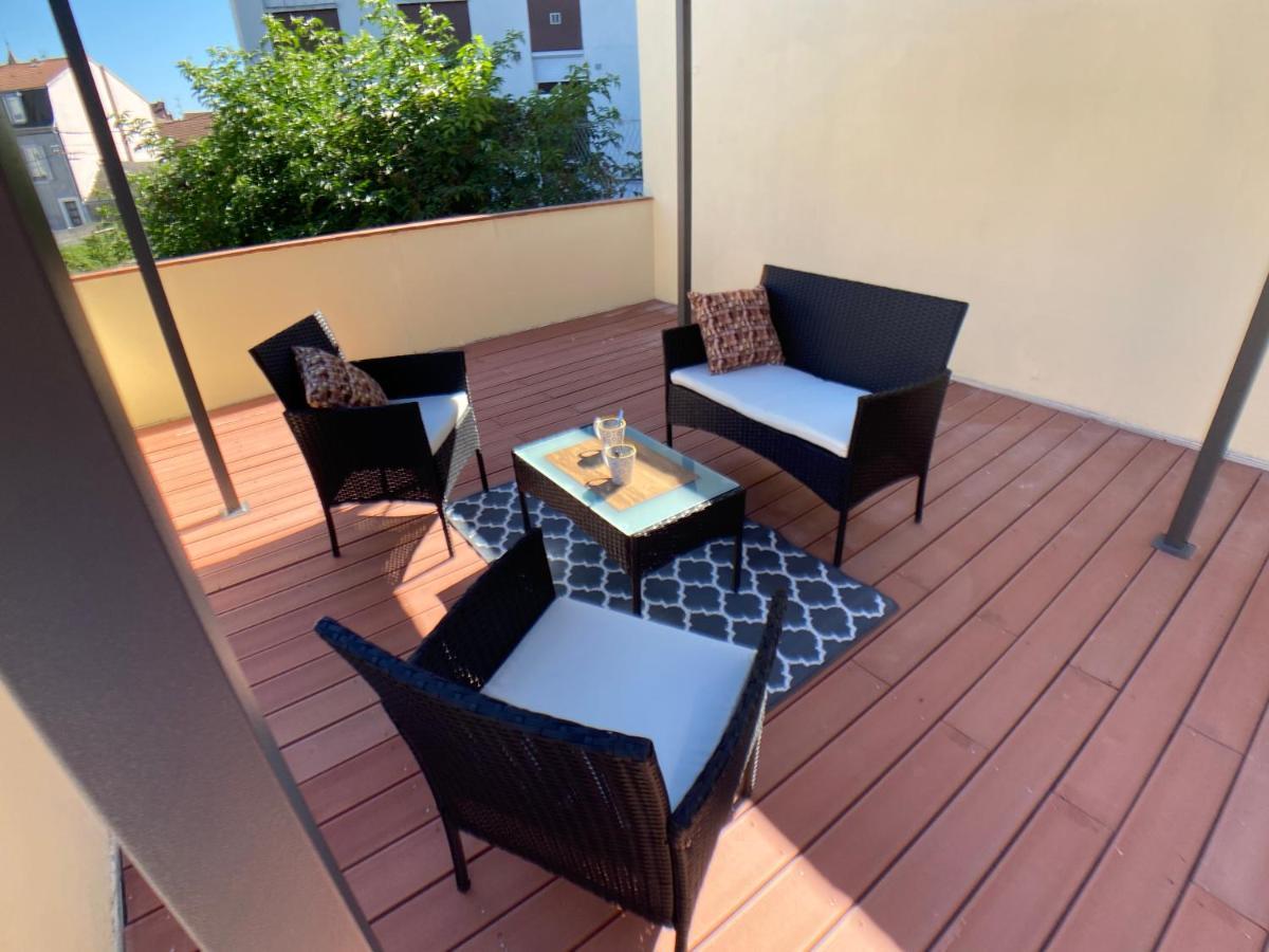 Studio Climatise Et Grande Terrasse Tarbes Centre Exteriör bild