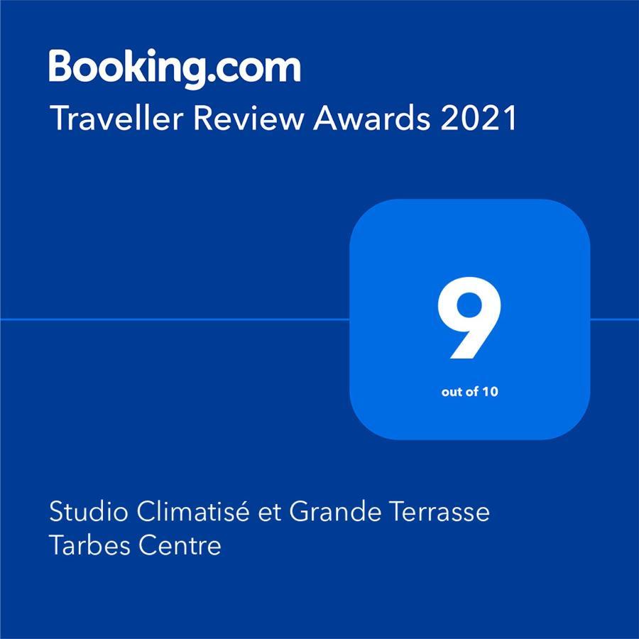 Studio Climatise Et Grande Terrasse Tarbes Centre Exteriör bild